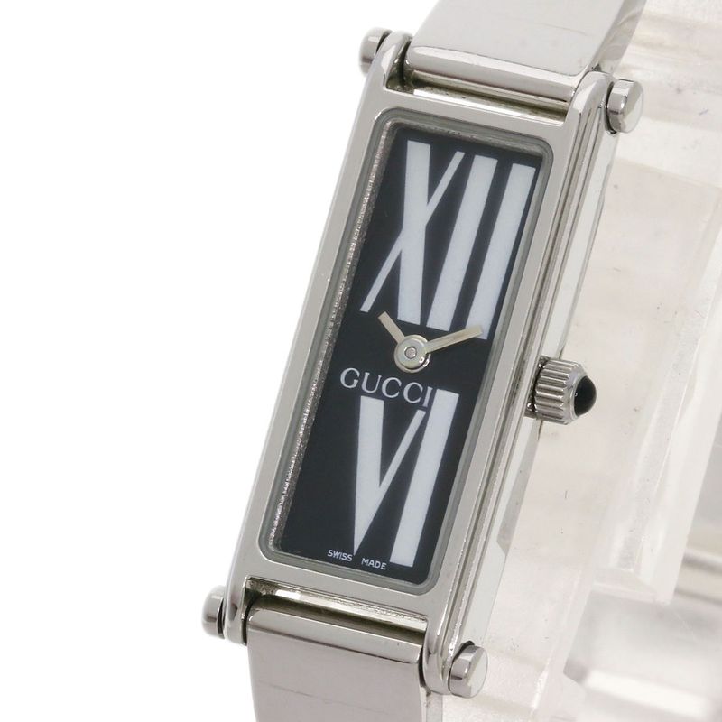 Gucci Square Face Watch SS