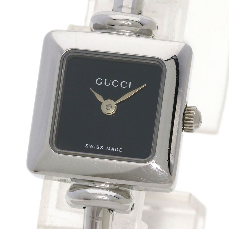 Gucci Square Face Watch SS