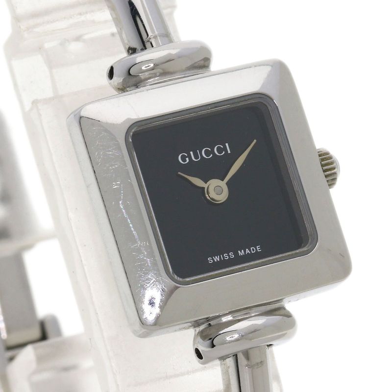 Gucci Square Face Watch SS