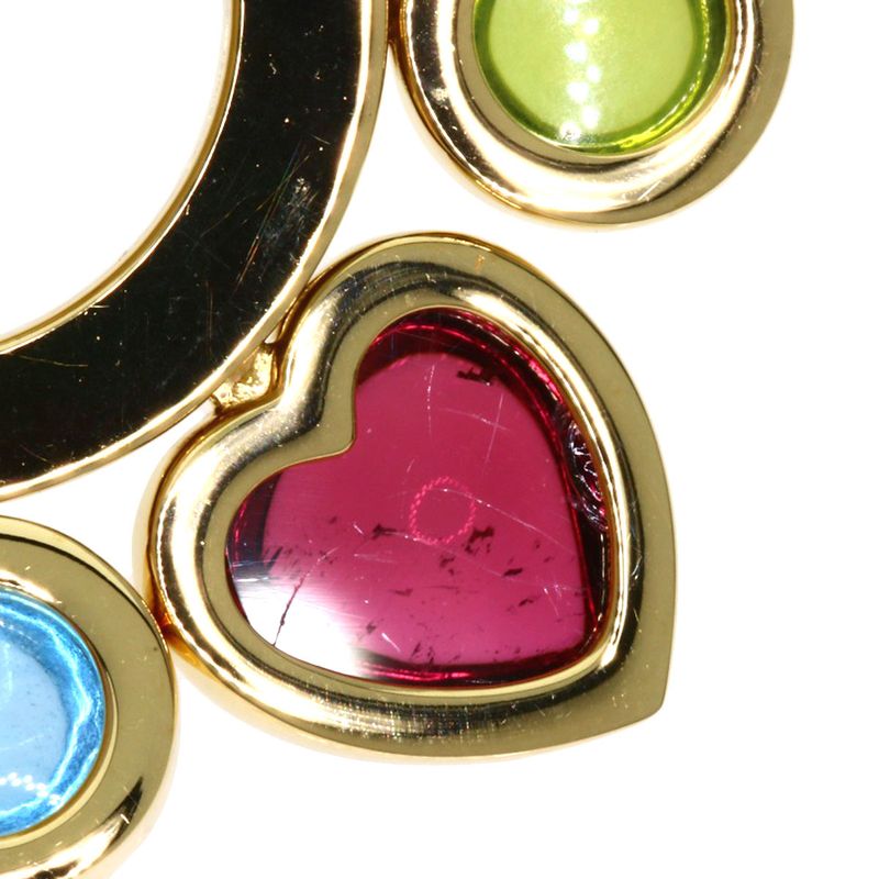 Bvlgari Allegra Multicolor Stone Necklace 18K Yellow Gold