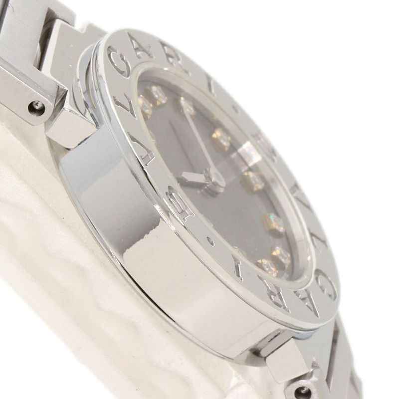 Bvlgari 12 Diamond Watch SS