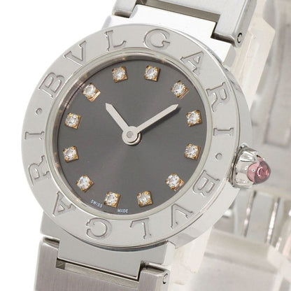 Bvlgari 12 Diamond Watch SS
