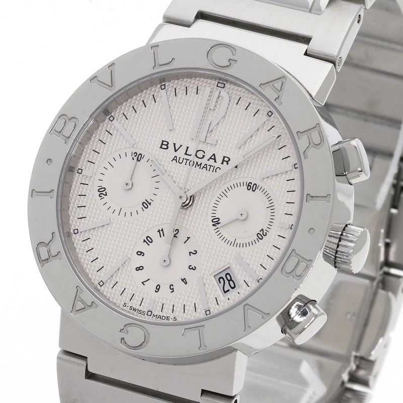 Bvlgari Watch SS White