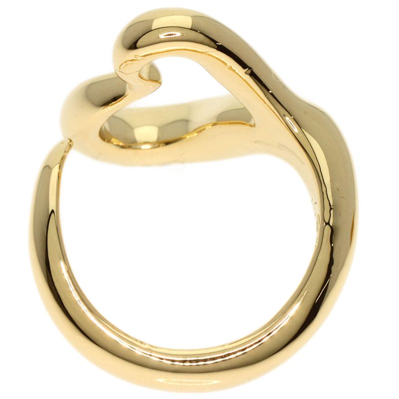 Tiffany & Co. Open Heart Ring 18K Yellow Gold