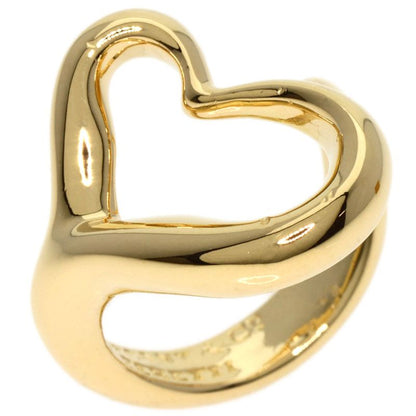 Tiffany & Co. Open Heart Ring 18K Yellow Gold