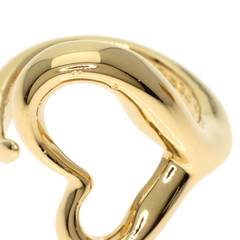 Tiffany & Co. Open Heart Ring 18K Yellow Gold