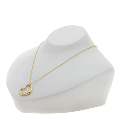 Tiffany & Co. Open Heart Necklace 18K Yellow Gold