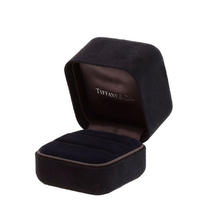 Tiffany & Co. Stacking Band Ring Diamond 18K Pink