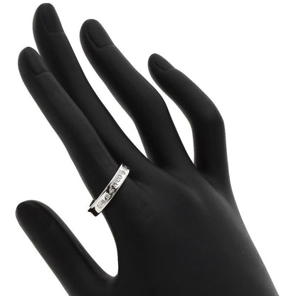 Tiffany & Co. Narrow Diamond Ring 18K White Gold
