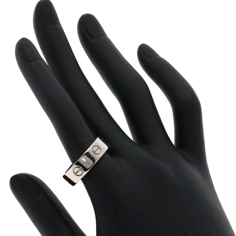Cartier Love Ring 60 Ring 18K White Gold