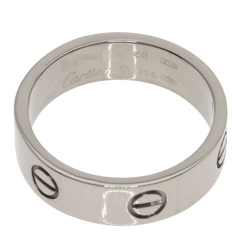 Cartier Love Ring 60 Ring 18K White Gold