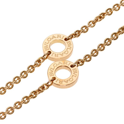Bvlgari Element Diamond Ceramic Necklace 18K Pink Gold