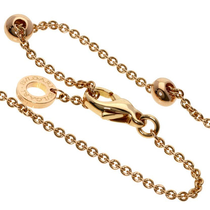 Bvlgari Element Diamond Ceramic Necklace 18K Pink Gold