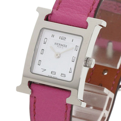 Hermes Watch SS Leather