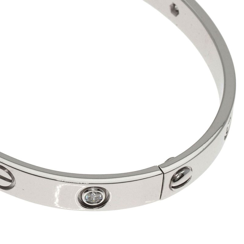 Cartier Love Bracelet Diamond Driver 16 Bracelet 18K White Gold