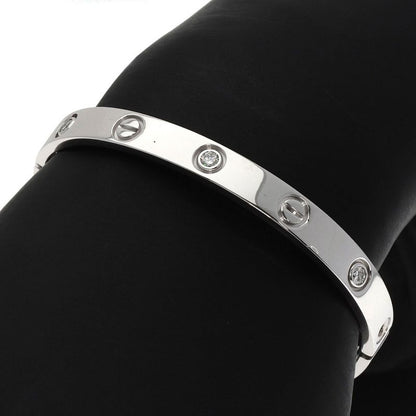 Cartier Love Bracelet Diamond Driver 16 Bracelet 18K White Gold