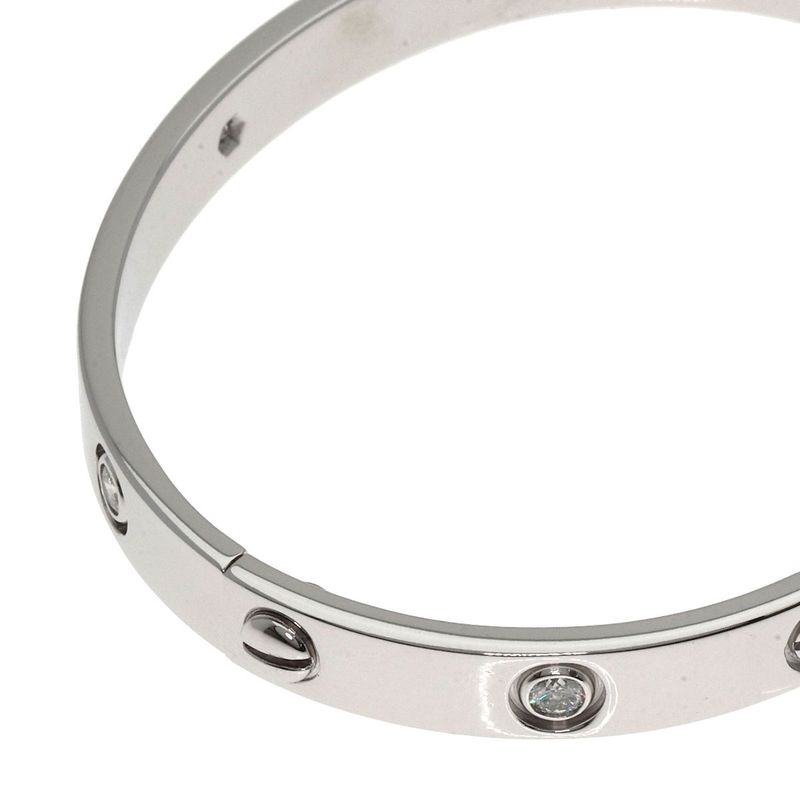 Cartier Love Bracelet Diamond Driver 16 Bracelet 18K White Gold