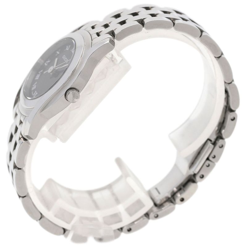 Gucci Round Face Watch SS