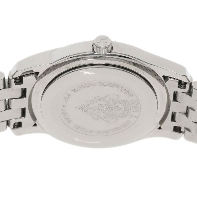 Gucci Round Face Watch SS