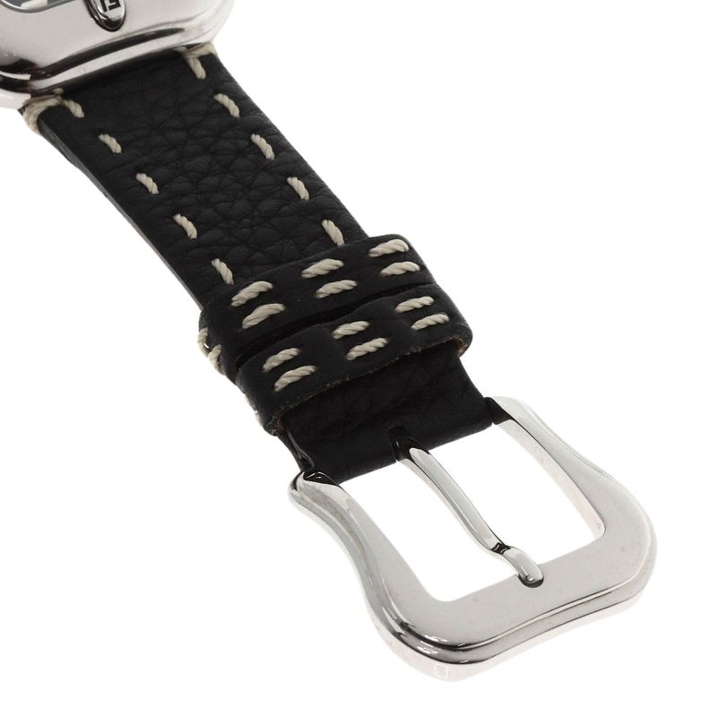 Fendi Buckle Motif Watch SS Leather