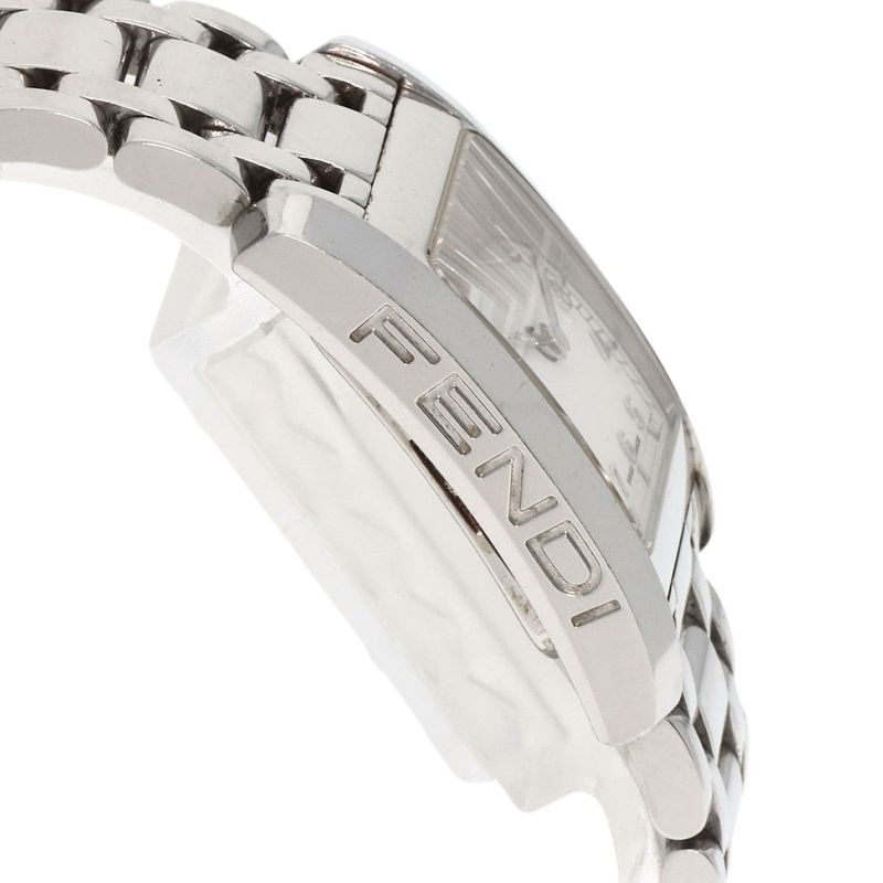 Fendi Square Face Watch SS