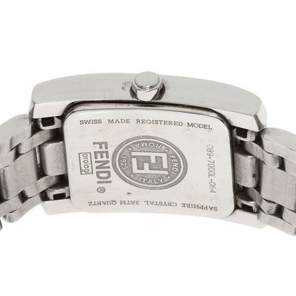 Fendi Square Face Watch SS