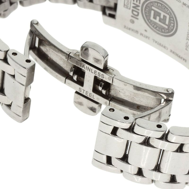 Fendi Square Face Watch SS
