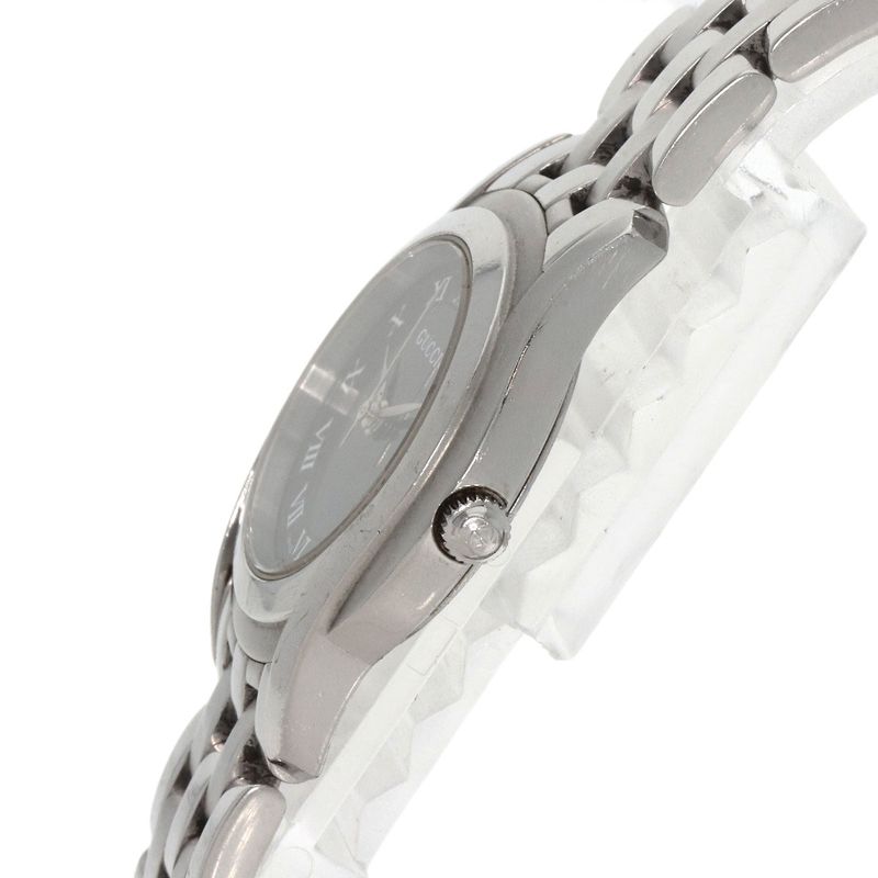 Gucci Round Face Watch SS