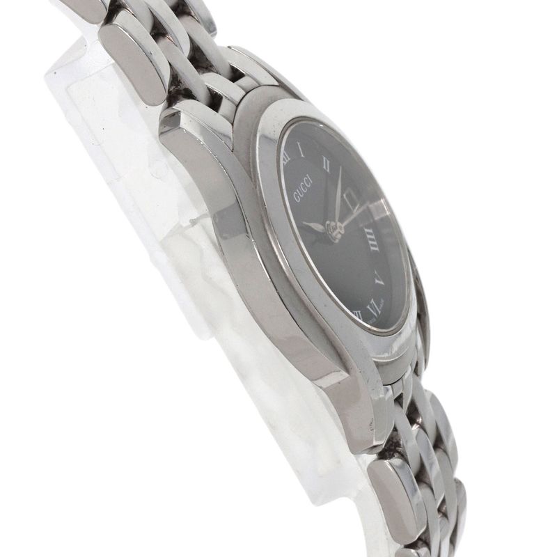 Gucci Round Face Watch SS