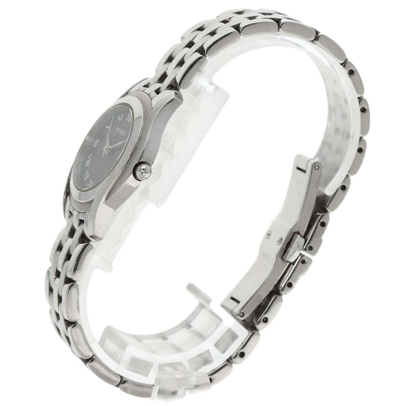Gucci Round Face Watch SS