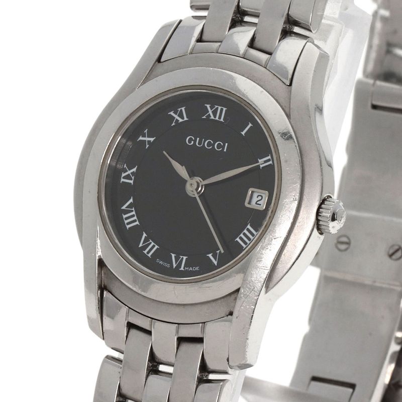 Gucci Round Face Watch SS