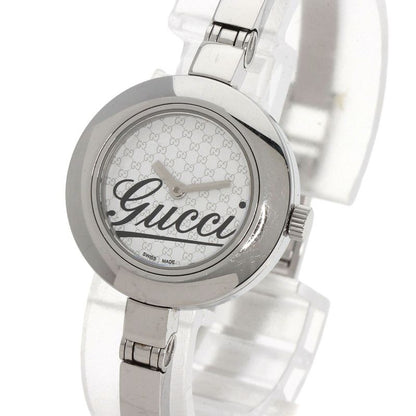 Gucci 105 Round Face Watch SS