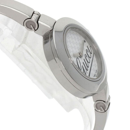 Gucci 105 Round Face Watch SS