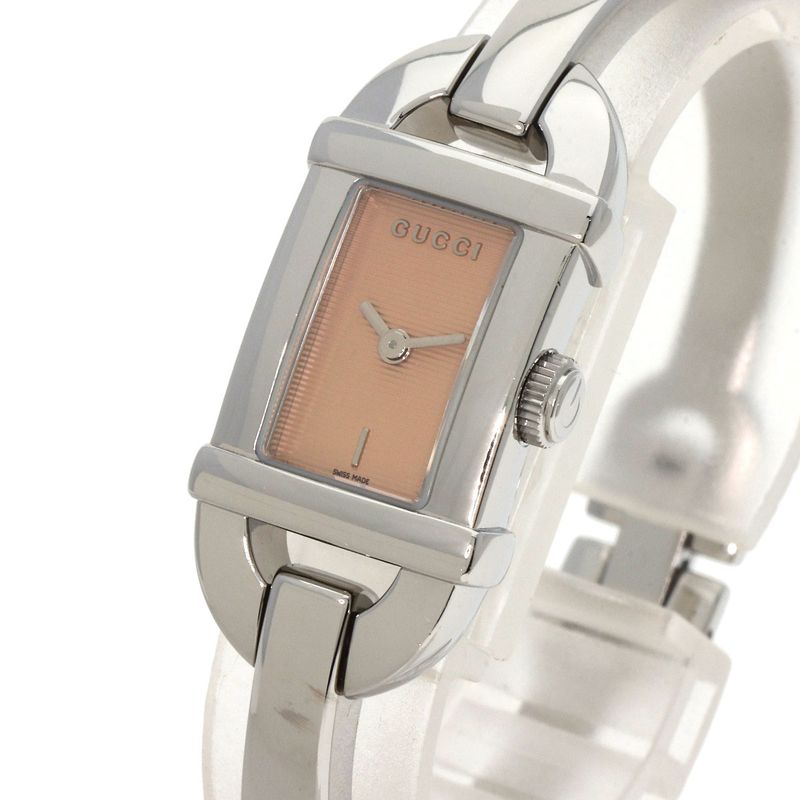 Gucci Square Face Watch SS