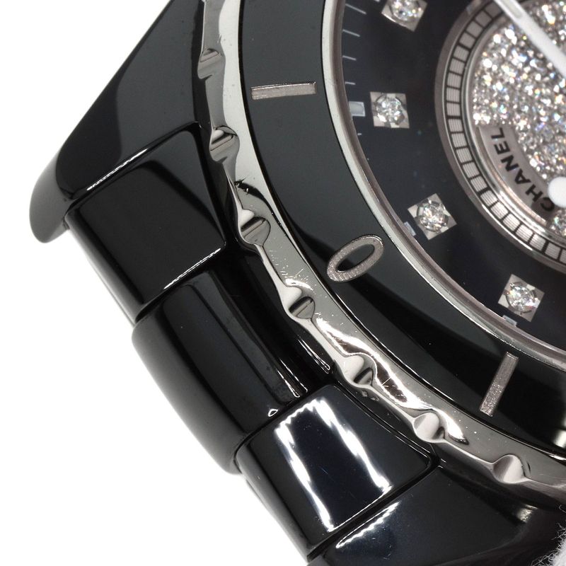 Chanel Diamond Watch Ceramic