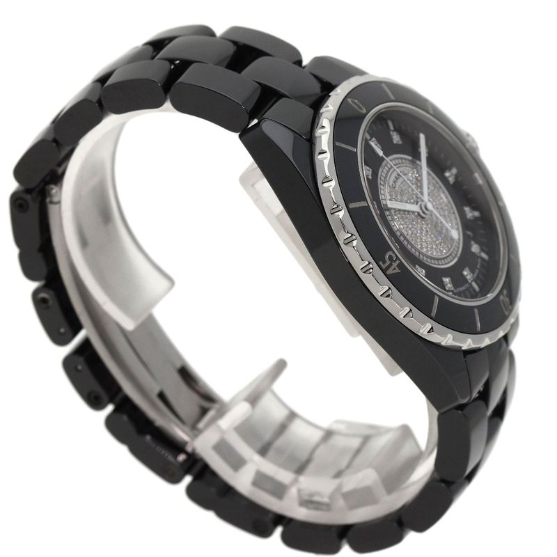 Chanel Diamond Watch Ceramic