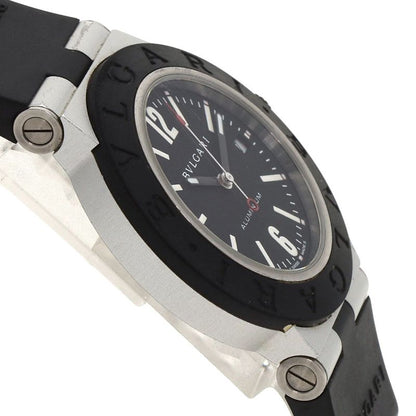 Bvlgari Aluminum Date Watch Rubber