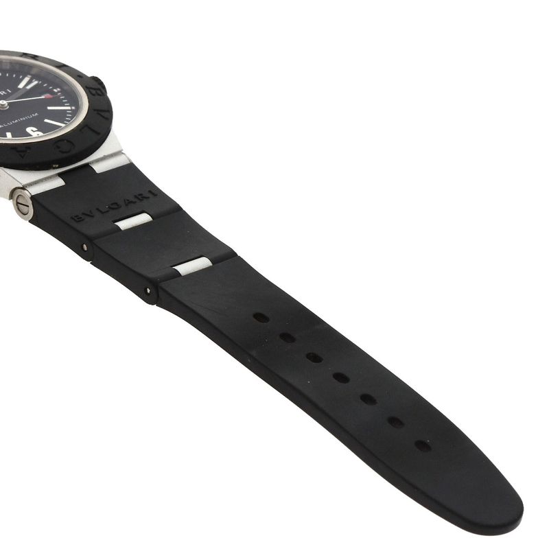 Bvlgari Aluminum Date Watch Rubber