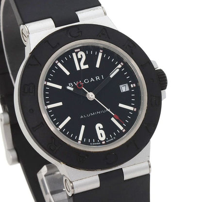 Bvlgari Aluminum Date Watch Rubber