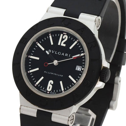 Bvlgari Aluminum Date Watch Rubber