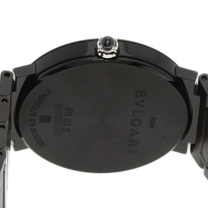 Bvlgari Black Diamond Like Carbon Watch SS Boys