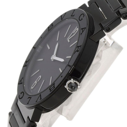 Bvlgari Black Diamond Like Carbon Watch SS Boys