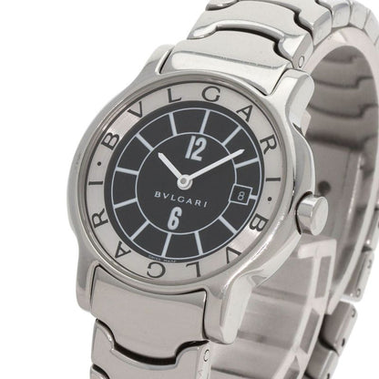 Bvlgari Solo Tempo Black Watch SS