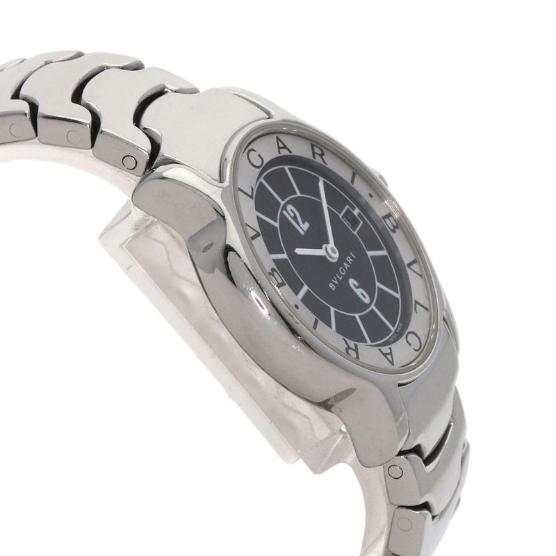 Bvlgari Solo Tempo Black Watch SS