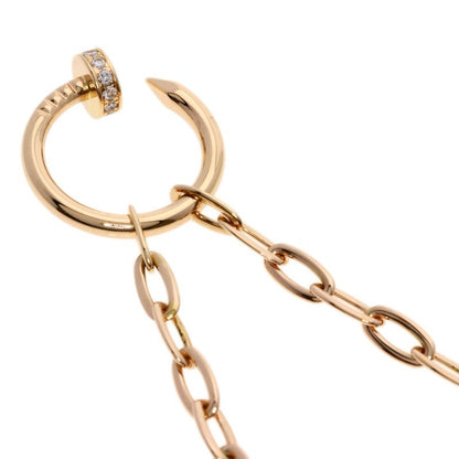 Cartier Juste Ankle Diamond Necklace 18K Pink Gold
