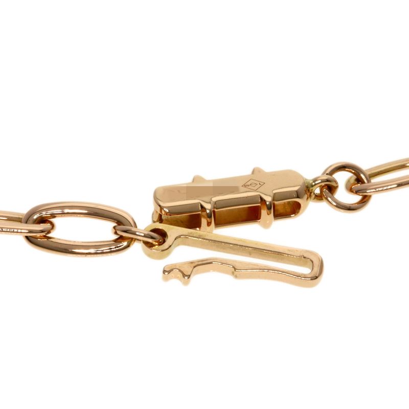 Cartier Juste Ankle Diamond Necklace 18K Pink Gold