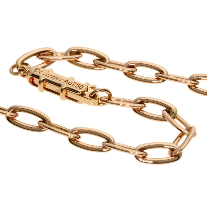 Cartier Juste Ankle Diamond Necklace 18K Pink Gold