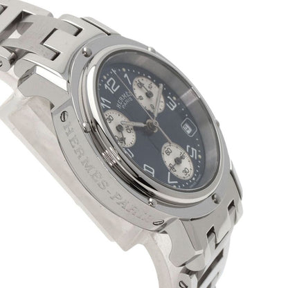 Hermes Clipper Chronograph Watch SS