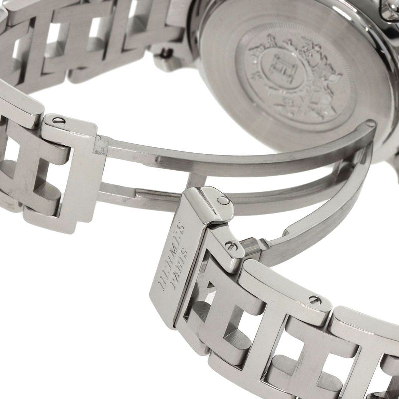 Hermes Clipper Chronograph Watch SS
