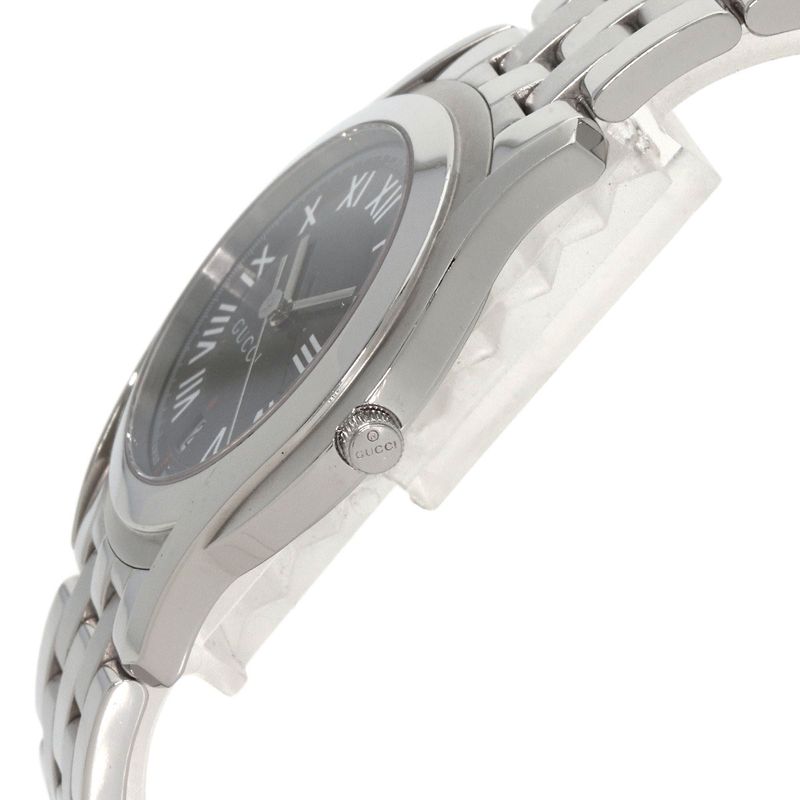 Gucci Round Face Watch SS
